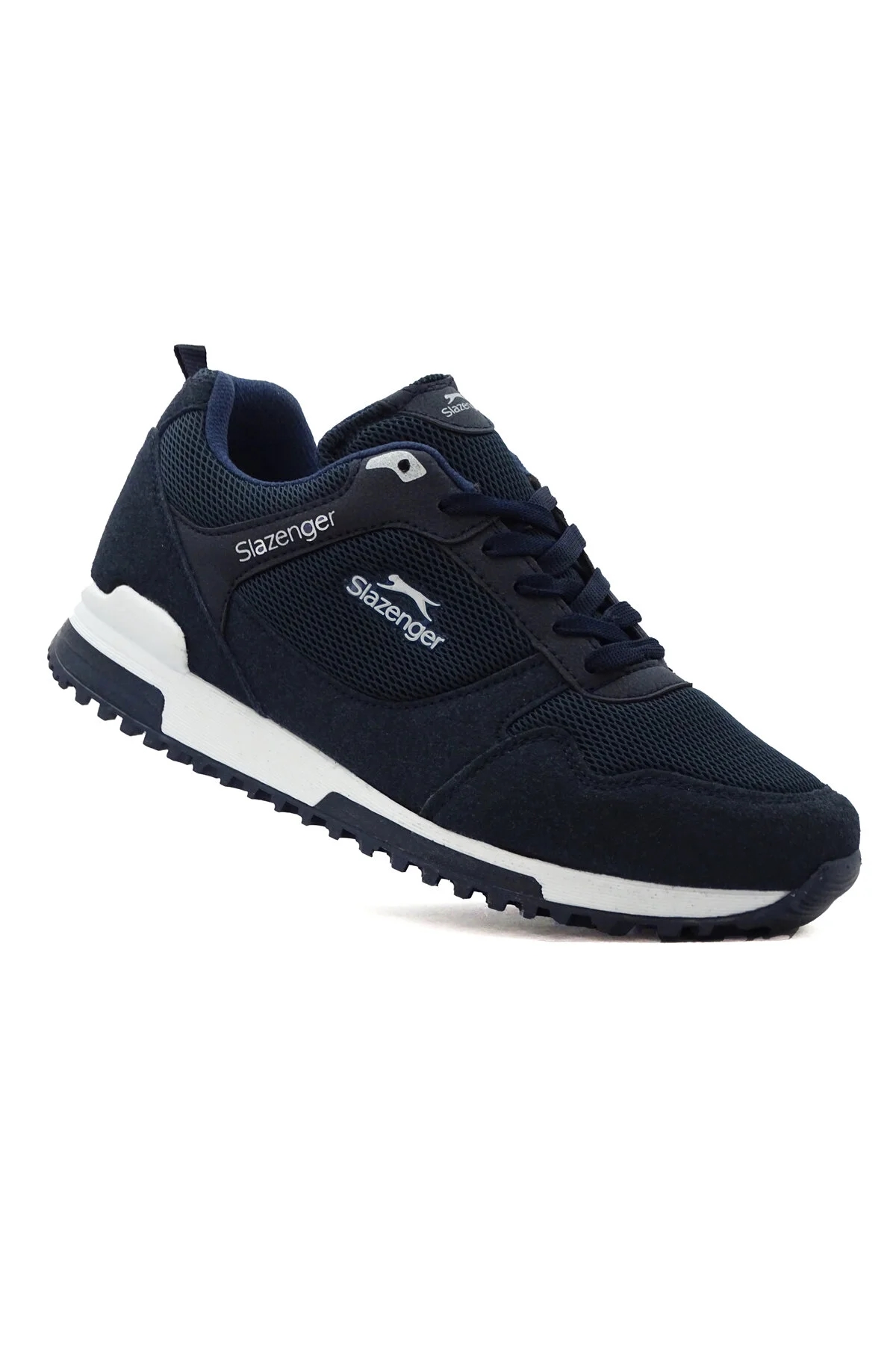 کفش کتاني راحت طوسي سرمه‌اي آزز مدل Ice Unisex برند Slazenger سورمه اي